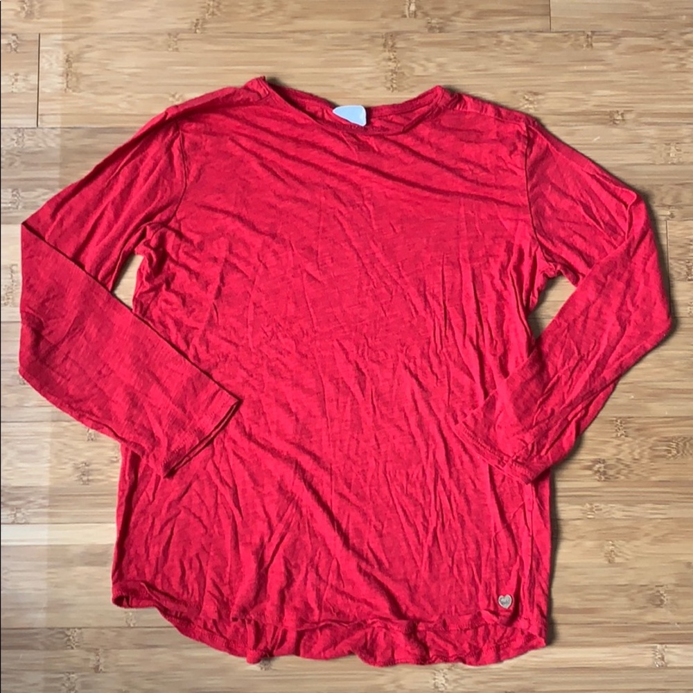 Red Long Sleeve Shirt